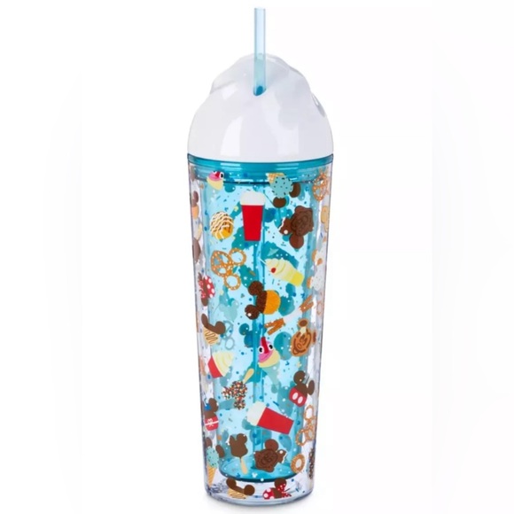 Disney Parks Food Icons Collection 22oz Tumbler with Straw Limited Edition Snack - Picture 1 of 6